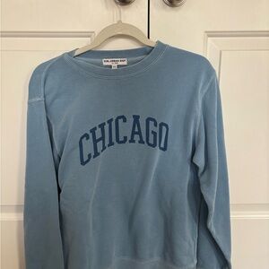 Sub_Urban Riot Light Blue 'Chicago' Crew Neck Sweater